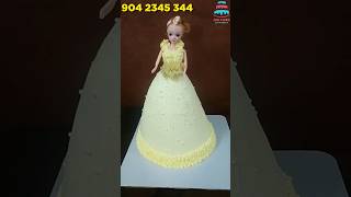 💛😍Rosettes design illama oru matching matching doll cake🧁ArjucakesNagercoil9042345344 [upl. by Idaf176]