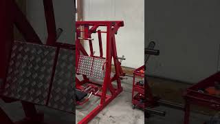 shorts Horizontal Leg Press Machine🔥😎 [upl. by Aronas]