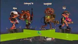 Splatoon 3 Splatfest Team Hugs Tricolor Battle Gameplay On Manta Maria Map [upl. by Stephens]