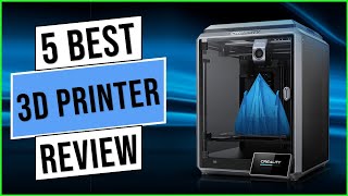 TOP 5 BEST 3D PRINTERS 2024 [upl. by Dnalro]