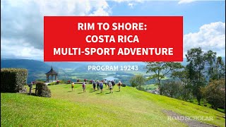 19243  Rim to Shore Costa Rica MultiSport Adventure [upl. by Ahsatan227]