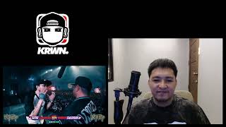 SINIO VS SHERNAN  BWELTA BALENTONG 11  VIDEO REACTION [upl. by Ruhtua]