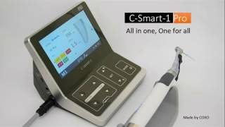 CSmart1 Pro Endo motor with Apex locator [upl. by Cann]