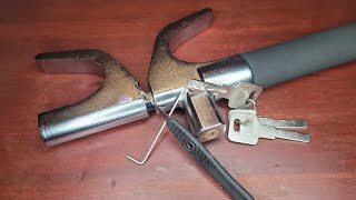 Steering Wheel Lock Picking Hong Huo Lootaan Store Locksport [upl. by Dira]