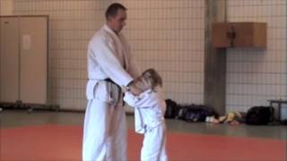 Judo Examen centure Jaune Léa [upl. by Nyrraf82]