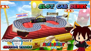 MKWii  MP64 Slot Car Derby  v10 Release My Custom Tracks [upl. by Aikkan]