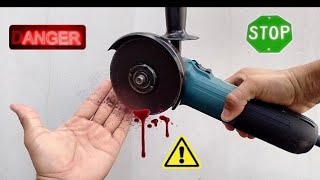 ❌ never make mistakes when using an electric angle grinder [upl. by Henrietta]