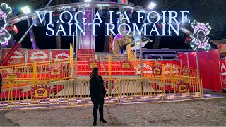 VLOG A LA FOIRE ST ROMAIN DE ROUEN [upl. by Uase357]