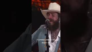 Post Malone Performs quotCalifornia Soberquot with The War And Treaty at The Grand Ole Opry music [upl. by Gates]