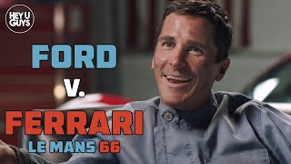 Christian Bale Interview  Ford v Ferrari Le Mans 66 [upl. by Adamski]