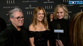 Rita Wilson Melanie Griffith amp Rosie O’Donnell REUNITE for Demi Moore Exclusive [upl. by Schell]