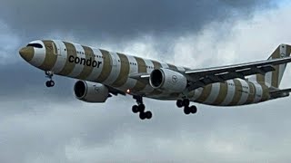 Condor Airbus A330941  Beige Beach Livery Toronto [upl. by Nappy111]