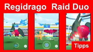 Regidrago Raid Duo gewinnen Wie man Regidrago zu zweit besiegt  Pokemon GO Deutsch 437 [upl. by Coady8]