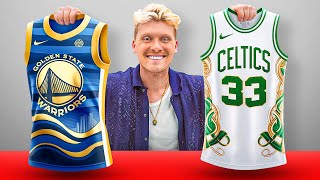 Whoever makes the Best Custom NBA Jersey WINS [upl. by Colbert]