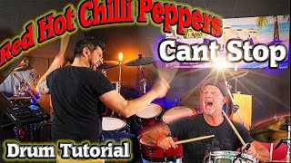 Learn To Play CANT STOP By Red Hot Chili Peppers On The Drums [upl. by Idnem145]