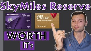 Delta SkyMiles Reserve Card How To Reach Gold Medallion Status [upl. by Mcnally]