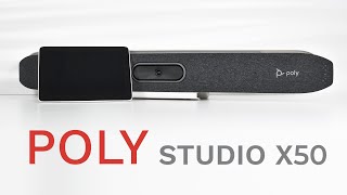 Poly Studio X50 Unboxing [upl. by Llyrrad]