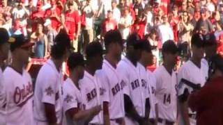 MLB All Star Game 2010 Starting Lineups Part 1 [upl. by Nicoli]