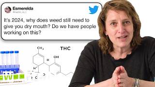 Cannabis Scientist Answers Questions From Twitter  Tech Support  WIRED [upl. by Idalla9]