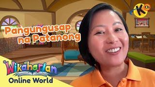 Pangungusap na Patanog  Wikaharian Online World [upl. by Domel729]