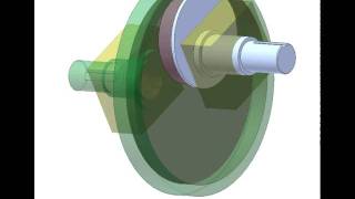 4bar linkage mechanism [upl. by Aserej]