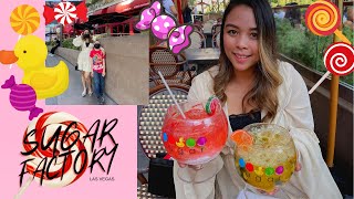 Birthday Brunch at Sugar Factory Las Vegas [upl. by Ahtekal]