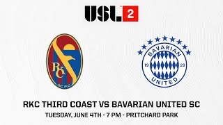 RKC Third Coast vs Bavarian United SC 2024 USL League 2 [upl. by Nazar455]