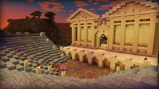 Roman Amphitheater  Minecraft 114 Vanilla Survival [upl. by Bocoj]