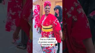 Cheryl Porter Vocal Coach tries on beautiful Japanese dress in Italy [upl. by Ronda]