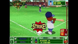 Backyard Baseball 2001 Edition Game 13 [upl. by Annaujat35]