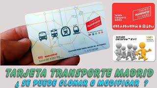 Tarjeta Transportes Madrid  Desfire EV1 [upl. by Booth]