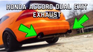 Honda Accord Custom Dual Exhaust [upl. by Aset981]