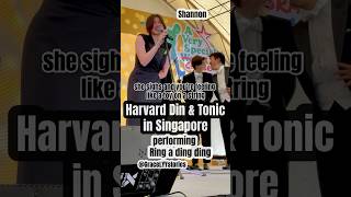 Harvard Din amp tonics Ring a ding ding Shannon sings solo Singapore acapella gracelyystories [upl. by Luap]