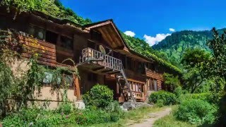 Rajus Cottage  Tirthan Valley Hyperlapse [upl. by Aitnahs]