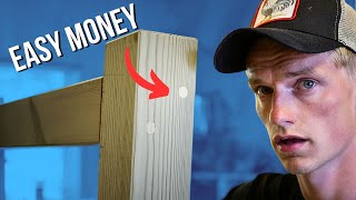 This SIMPLE WOODWORKING PROJECT Is Making Me Easy Money [upl. by Ignaz]