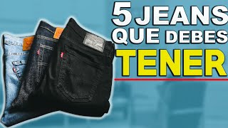 5 Jeans Que Todo Hombre Debe Tener  Estilo Para Hombres [upl. by Nicholson]