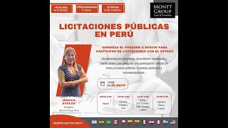 Licitaciones Públicas en Perú [upl. by Aicire8]