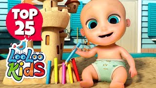 The 25 Best Songs for Kids  S1EP80 Fun and Play MIX  LooLoo Kids Songs for Kids [upl. by Frost701]