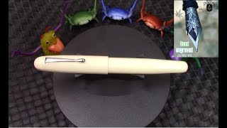 Vazir Ivory Fountain Pen with a Hemp Nib [upl. by Kiryt]