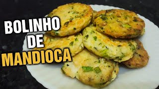 BOLINHO DE MANDIOCAAIPIMMACAXEIRA SEM TRIGO [upl. by Ruiz]