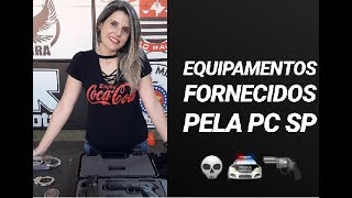 Equipamentos fornecidos pela Polícia Civil de SP [upl. by Ariela86]