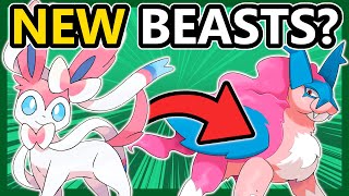 Making LEGENDARY BEASTS from the EEVEELUTIONS [upl. by Hackney954]