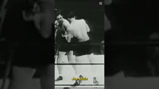 Joe louis 1st Round knockout of Max Schmeling joefrazier ripmuhammadali boxing thegreatest [upl. by Arramahs]