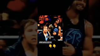 ROMAN REIGNS🥵ampDEAN AMBROSE FRIENDSHIP💖wwewrestlingromanreignsmemesportsshortsfeedfunnycomedy [upl. by Aikemal987]