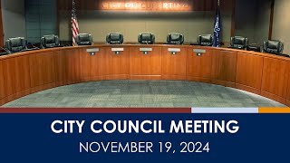 Cupertino City Council Meeting  November 19 2024 [upl. by Emeline]