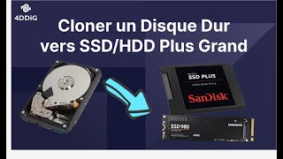 Mise à niveau vers un disque dur plus grand sans perte de données grâce à 4DD i G Partition Manager [upl. by Eannej302]