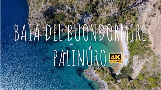 BAIA DEL BUONDORMIRE  PALINURO  DRONE 4K [upl. by Yelsa]