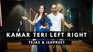 KAMAR TERI LEFT RIGHT HALE  Tejas Dhoke amp Ishpreet Dang  Dancefit Live [upl. by Ravens]