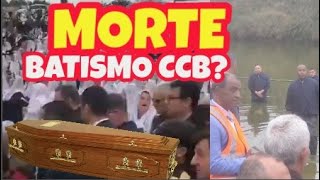 MORTE NO BATISMO CCB ULTIMO HINO ANTE DE DEUS LEVARIRMÃ SE ARREPENDE DE TER IDO PARA O MUNDO [upl. by Mariquilla]