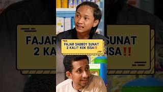 Fajar Sadboy uji kesabaran Habib Jafar fajarsadboy habibjafar shorts [upl. by Cleveland]